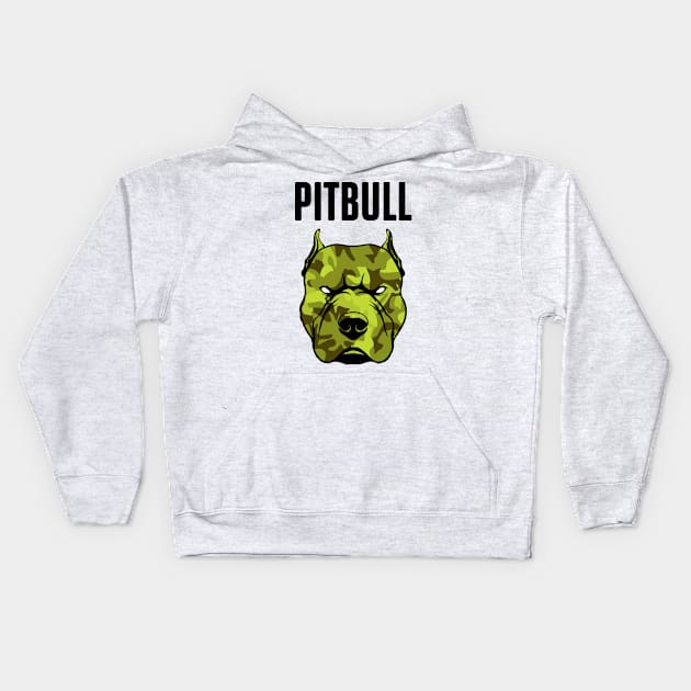 Cool Pitbull Owner, I love Pitbulls, Pitbull Kids Hoodie by Jakavonis